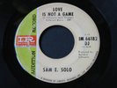 Sam E Solo   Love is Not A Game / Tears Keep   Imperial northern soul 45 HEAR