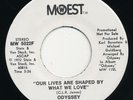 ODYSSEY Our Lives Are Shaped By What We Love MOWEST 70s Soul 45 Killer