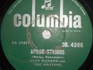 India CLIFF RICHARD The Drifters 78 Rpm Made In India Record No DB.4306 Sn353