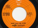 RANDY JACKSON How Can I Be Sure EPIC 70s Soul 45 Modern HEAR