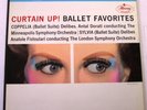 FISTOULARI CURTAIN UP  BALLET FAVORITES LP MINT- PROMO SR90328 RFR1 STAMPERS