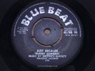 RUPIE EDWARDS [Rupert] = Just Because = EX = BLUE BEAT BB 90 = Reggae Ska R&B Da