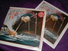 JEFF WAYNE'S MUSICAL VERSION OF THE WAR OF THE WORLDS, DOUBLE VINYL LP + BOOKLET