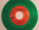 You're A Mean One Mr. Grinch GREEN Vinyl 45