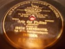 schallplatte / schellackplatte irene abendroth Arie der philline
