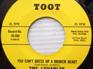 the LOVABLES northern soul 45 YOU CAN'T DRESS UP A BROKEN HEART mint minus F1144