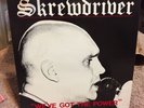 SCREW DRIVER WE GOT THE POWER VINYL LP 1987 PRINTING VIKING RECORDS OI SKIN