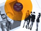 GOLD VINYL 2010 ORIGINAL DUM DUM GIRLS 1ST LP I WILL BE HOZAC KRISTIN KONTROL NM