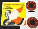 VINTAGE 50’s CHRISTMAS Rosemary Clooney 2 EP Set Columbia 2041 & 2042