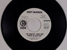 SCOTT McKENZIE: San Francisco Wear Some Flowers ODE DJ PROMO Psych 45 NM-
