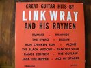 Link Wray, Great Guitar Hits By LinkWray and His Raymen vinyl