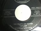 VG+ JIM EANES TWO HEARTS ARE BETTER THAN ONE / SETTLE DOWN on MERCURY STARDAY