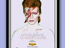 DAVID BOWIE POSTER. ALADDIN SANE  ALBUM / TOUR PROMO LARGE A2 (40 X 60 CM )