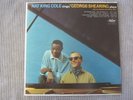 NAT KING COLE sings / GEORGE SHEARING plays  VINYL RECORD LP / 1961