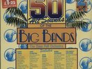 Dave Pell 50 Hit Sounds Of The Big Bands UK 2-LP vinyl record (Double Album)