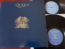 QUEEN GREATEST HITS II 2-LP PARLOPHONE (1991) EMBOSSED SLEEVE EX/EX UK +INNERS