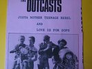 THE OUTCASTS - JUST ANOTHER TEENAGE REBEL - GOOD VIBRATIONS GOT5 PINK SLEEVE