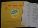 CLASSICAL BBC TRANSCRIPTION LP Halle Orch John Barbirolli  Royal Opera Solti