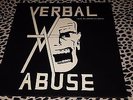 VERBAL ABUSE LP JUST AN AMERICAN BAND 1983 1ST PRESS FOWL RECORDS RARE PUNK KBD