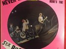 SEX PISTOLS: NEVER MIND THE BOLLOCKS LP PIC DISC DIE-CUT SLEEVE UK VIRGIN 1977