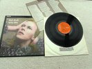 DAVID BOWIE LP HUNKY DORY ORIG UK RCA ORANGE LABELS 1971 + INSERT NEAR MINT