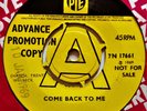 MARK MURPHY Come Back To Me VINYL 45 PROMO Rare PYE UK '69 Pop Beat Scott Walker