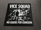 VICE SQUAD - NO CAUSE FOR CONCERN - 1981 LP RIOT CITY EX/EX - BUY MORE SAVE POST