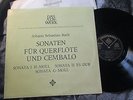 TELEFUNKEN SAWT BACH FLUTE  HARPSICHORD SONATAS Nicolet Karl Richter STEREO MINT