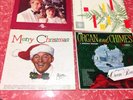 Records Christmas Vintage X 4. Bing Crosby, Richard Clayderman,Organs Etc ...