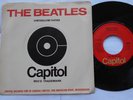 THE BEATLES Something / Come together NM- 1976 P/S CANADA ORANGE lbl 45 Forever