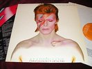 DAVID BOWIE - ALADDIN SANE - UK LP WITH LYRIC INSERT - ORANGE RCA LABEL