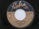 HAROLD BURRAGE You Eat Too Much Cobra Blues R&B Rocker 45 HEAR