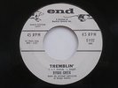 BYRDIE GREEN Tremblin' / Memories Are Made End WLP Promo Popcorn R&B 45 HEAR