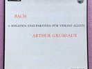 ARTHUR GRUMIAUX  Bach Solo Violin ED2 Plum Philips 835198/200 HOL-1960s 3-LPs NM