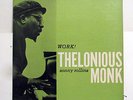 THELONIOUS MONK W/ SONNY ROLLINS-WORK ON PRESTIGE JAZZ LP-MONO, DG, RVG, PROMO,