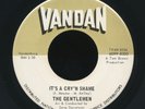 THE GENTLEMEN TX garage monster It's A Crying Shame / NMint high grade