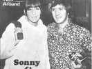 SONNY AND CHER 45 THE BEAT GOES ON+PS SWEDEN RARE EXCELLENT PROMO
