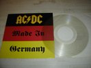AC DC -Made in Germany - LP - vinyl - acdc- clear vinyl - RARE