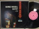 George Russell Sextet At The Five Spot EX MONO DEEP GROOVE PINK LABEL PROMO