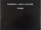 EMERSON LAKE AND PALMER works volume 1K 80009 uk atlantic 1977 DOUBLE LP EX+/EX-