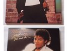 2 Michael Jackson Of The Wall & Thriller TWO LP Vinyl Both NM- Original QE 38112