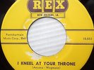 EMERALDS strong VG++ doowop 45 I Kneel At Your Throne  Custer's Last Stand F1495