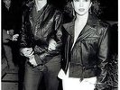 DAVID BOWIE - Rare & Genuine 1988 USA PRESS PHOTOGRAPH -with Connie Lopez-SUPERB