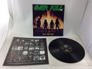 OVERKILL *FEEL THE FIRE* VERY RARE 1985 NOISE RECORDS LP + INNER