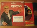 JOHNNY HALLYDAY - RETIENS LA NUIT **** TRES RARE ESPAGNE EP 1963 VINYLE VERT