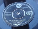 ELVIS PRESLEY  45  LET ME BE YOUR TEDDY BEAR  RARE 1960  RCA  ROUND CENTRE PRESS