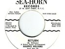 MAURICE WILLIAMS: RETURN / MY BABYS GONE (SEA-HORN DJ COPY) NORTHERN