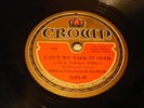 JAZZ ADRIAN SCHUBERT ORCH Can't We Talk It Over CROWN 3269