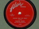 78 rpm Blues Elmore James Flair 1022 Please Find My Baby in E Hear