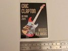 ERIC CLAPTON LAMINATE PASS CRASH GUITAR 2004 AAA WITH HOLOGRAM RARE